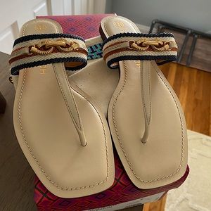 NWT Tory Burch Jessa Thong Sandals